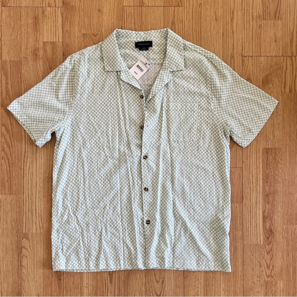 Cotton On Camp Collar Shirt - SZ L